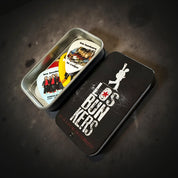 Set de 6 Uñetas Coleccionables con Caja Metálica