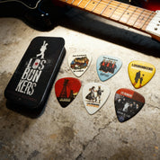 Set de 6 Uñetas Coleccionables con Caja Metálica