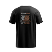 Polera Negra Logo Gira Acústica